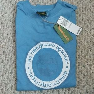 NWT Boys 8/10 Timberland T-shirt in handsome blue